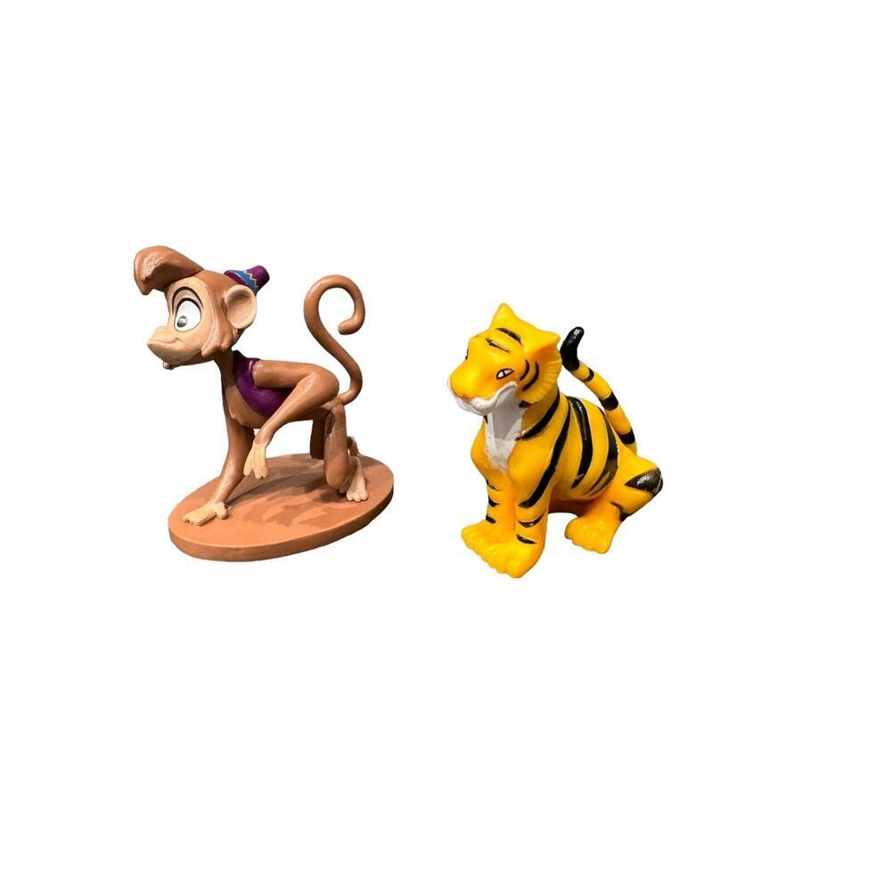Disney 2” Rajah And Abu Aladdin Figures
